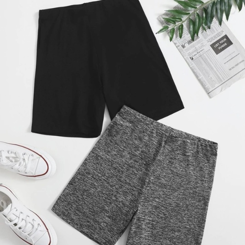2 set biker shorts